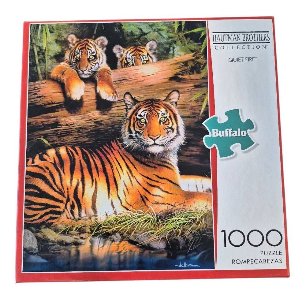 NEW Buffalo Games 1000 Piece Jigsaw Puzzle Hautman Brothers Collection Quiet Fir - Picture 2 of 8